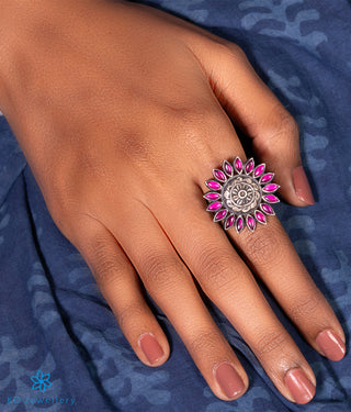The Tara Silver Kemp Finger Ring