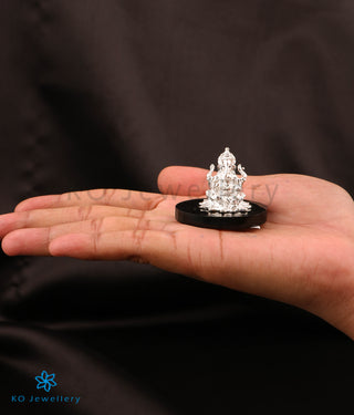 The Aardik Silver Ganesha Idol