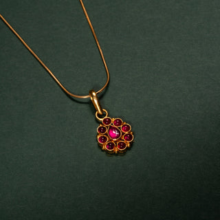 Gold-plated Silver pendant