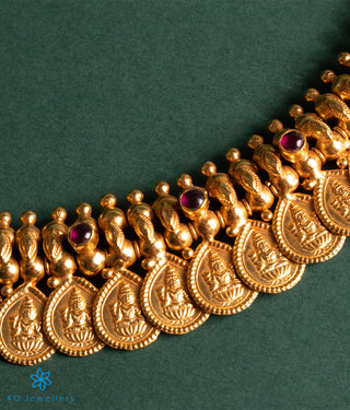 The Classic Laxmi Kasu-malai Long Necklace