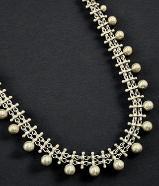 The Likhita Silver Necklace