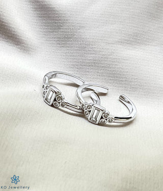 Lusia Silver Toe-Rings