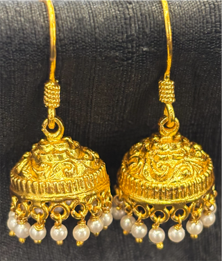 The Rohini Silver Hook Jhumka