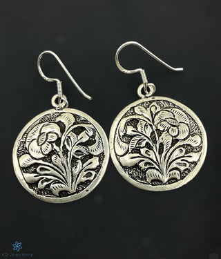 The Zaman Silver Earrings