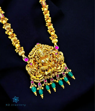 The Vikriti Silver Lakshmi Nakkasi Necklace