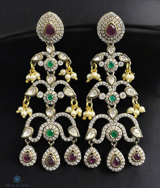 The Bushra Silver Vctorian Earrings