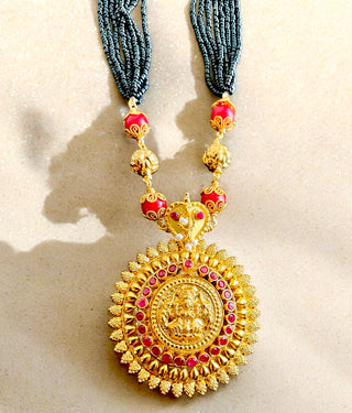 The Kaveri Silver Pathak Jomaale Necklace