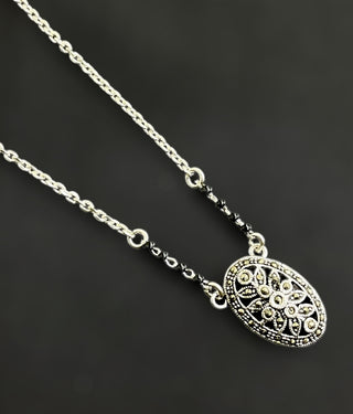 The Zara Silver Mangalsutra Necklace