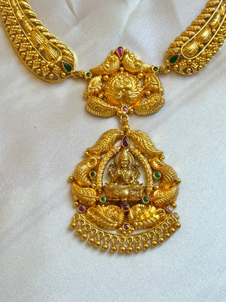 The Akshara Silver Lakshmi Kanti Necklace