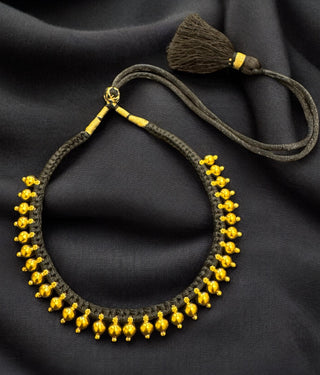 The Payal Silver Choker Necklace