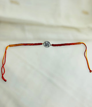 The Om Silver Rakhi