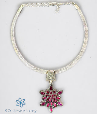 The Aashika Silver Necklace