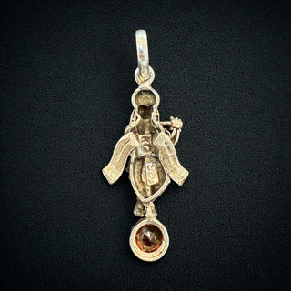 The MuraliKrishna Silver Pendant (Oxidised)