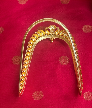 The Sahiti Silver Bridal Armlet or Vanki - Single