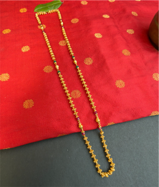 The Rama Silver Tulsi-mala Kemp Chain