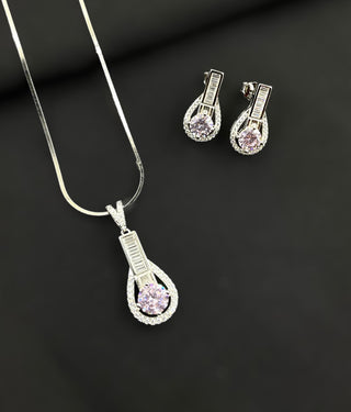 The Ziya Silver Pendant Set