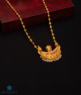 The Pushpita Kokkethathi Silver Kodava Necklace