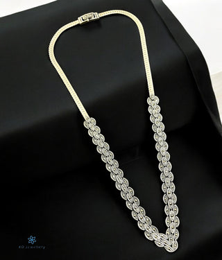 The Avery Silver Marcasite Necklace