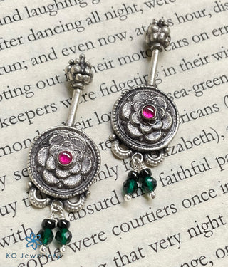 The Kritika Silver Bugudi Earrings (Piercing)