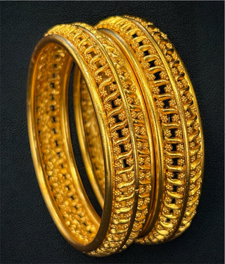 The Mahima Silver Tode/ Kangan Bangle-Single (Size /2.2/2.4/2.6/2.8)