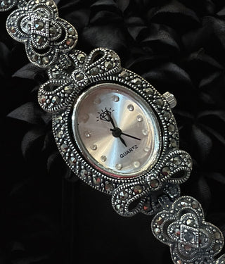 The Stunning 925 Silver Marcasite Watch