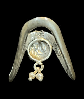The Isha Silver Vanki Lakshmi Finger Ring