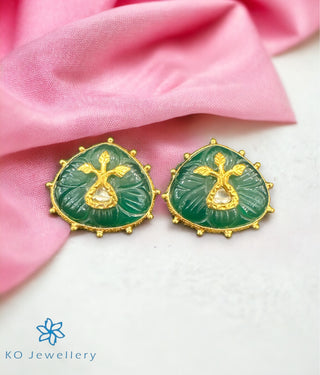 The Mehak Silver Kundan Earrings