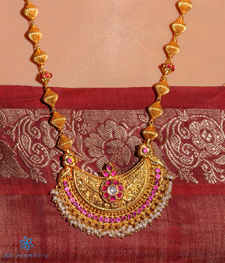 The Adyant Kokkethathi Silver Kodava Necklace