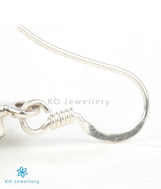 The Kantakin Silver Fish Jhumka (Two-tone)