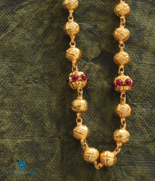 The Mrudula Silver Beads Chain