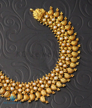 The Mukta Silver Pearl Necklace