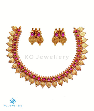 The Chandrika Laxmi Kasu-malai Necklace