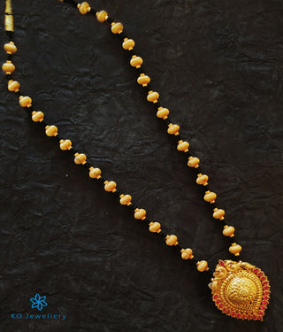 The Vyoma Jomale Silver Necklace (Black)