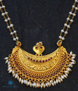 The Amodini Kodava Kokkethathi Silver Pendant