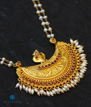 The Amodini Kodava Kokkethathi Silver Pendant