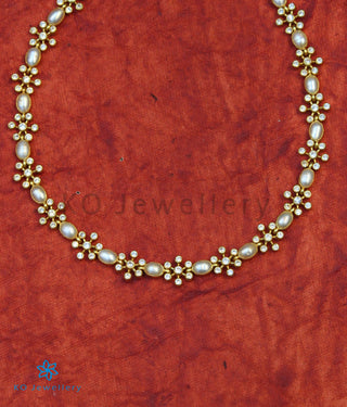 The Yajata Silver Pearl Necklace