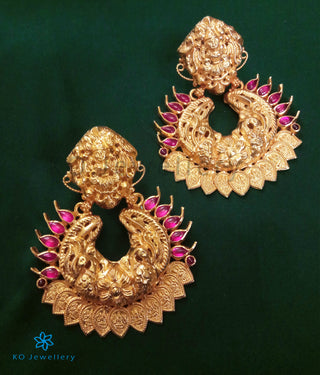 The Devika Silver Chand Bali Earrings