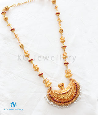 The Ishita Kokkethathi Silver Lakshmi Necklace