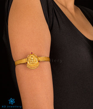 The Dharaa Silver Bridal Armlet or Bajuband