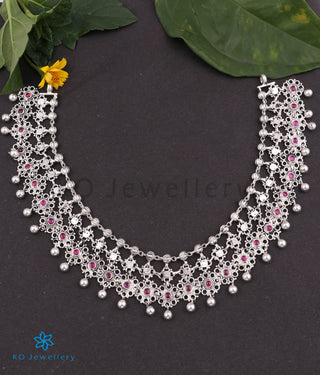 The Ukti Silver Necklace (Oxidised)