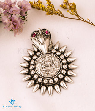 The Vineela Silver Kodava Thali Pendant (Oxidised)