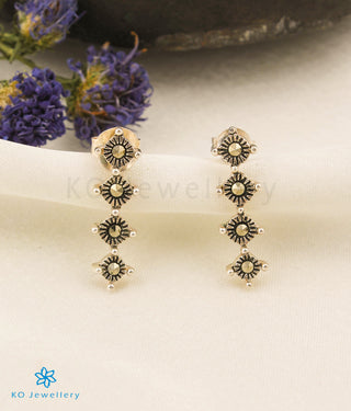 The Tiara Silver Marcasite Earrings