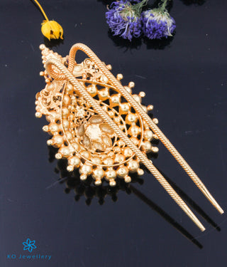 The Akriti Silver Kemp Hair Pin