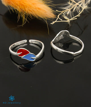 Abra Silver Toe-Rings