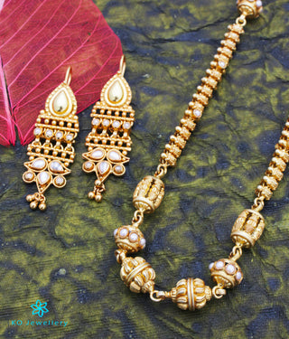 The Bhavya Silver Pearl Chain