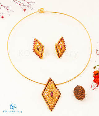 The Mohit Silver Kemp Pendant Set