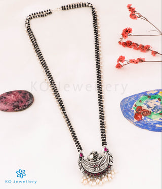 The Mithila Kokkethathi Silver Mangalsutra Necklace