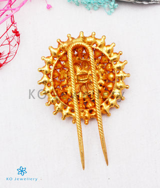 The Ahana Silver Bridal Hair Pin