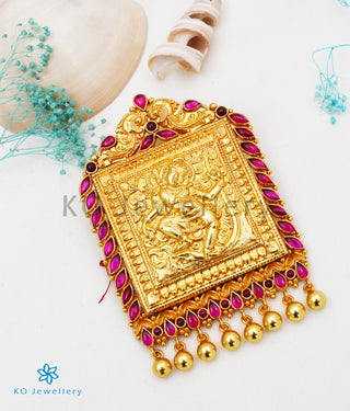 The Achal Silver Krishna Pendant