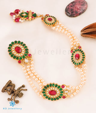 The Samatva Silver Jade Bille or Bridal Choti